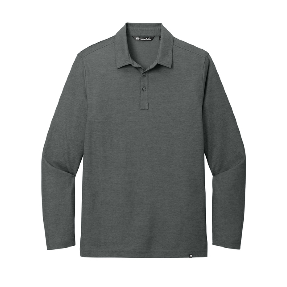 Travis Matthew Oceanside Heather Long Sleeve Polo
