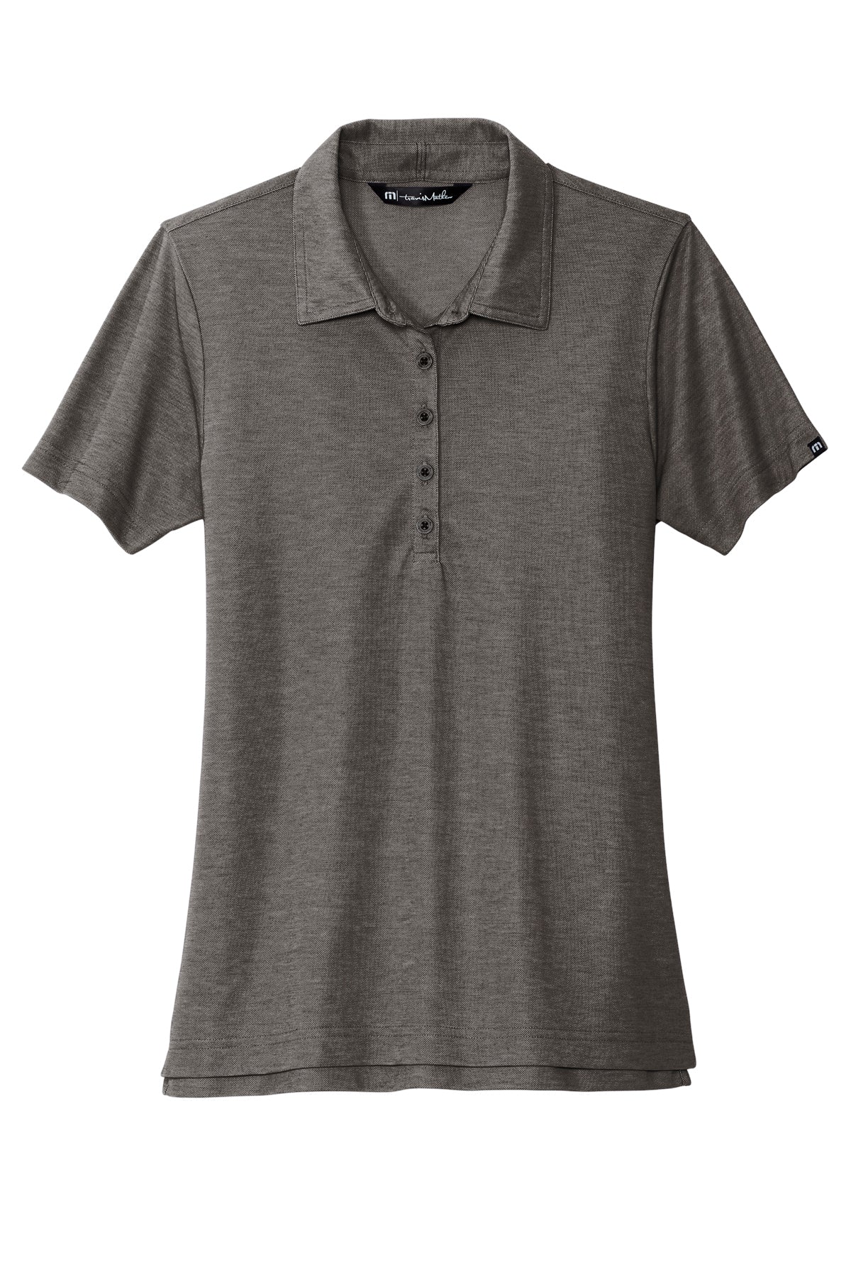 Travis Matthew Women's Oceanside Heather Long Sleeve Polo