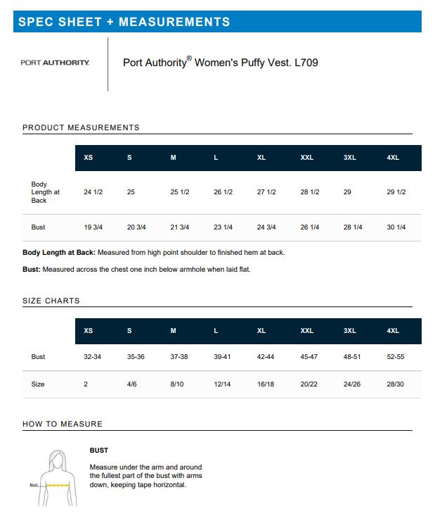 PA  Women's Puffy Vest