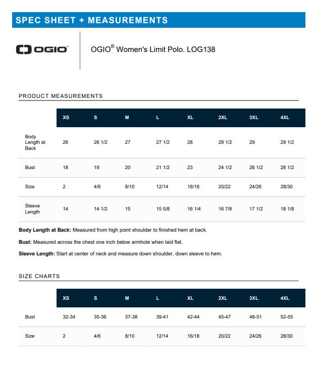 Ogio Women's Limit Polo