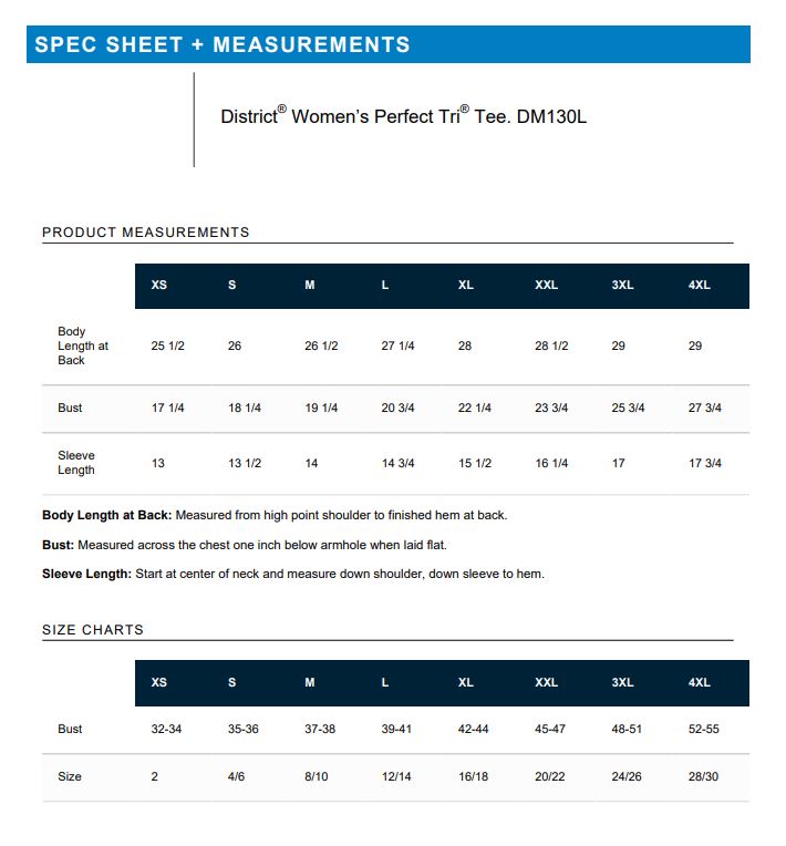 District Women's Perfect Tri Tee